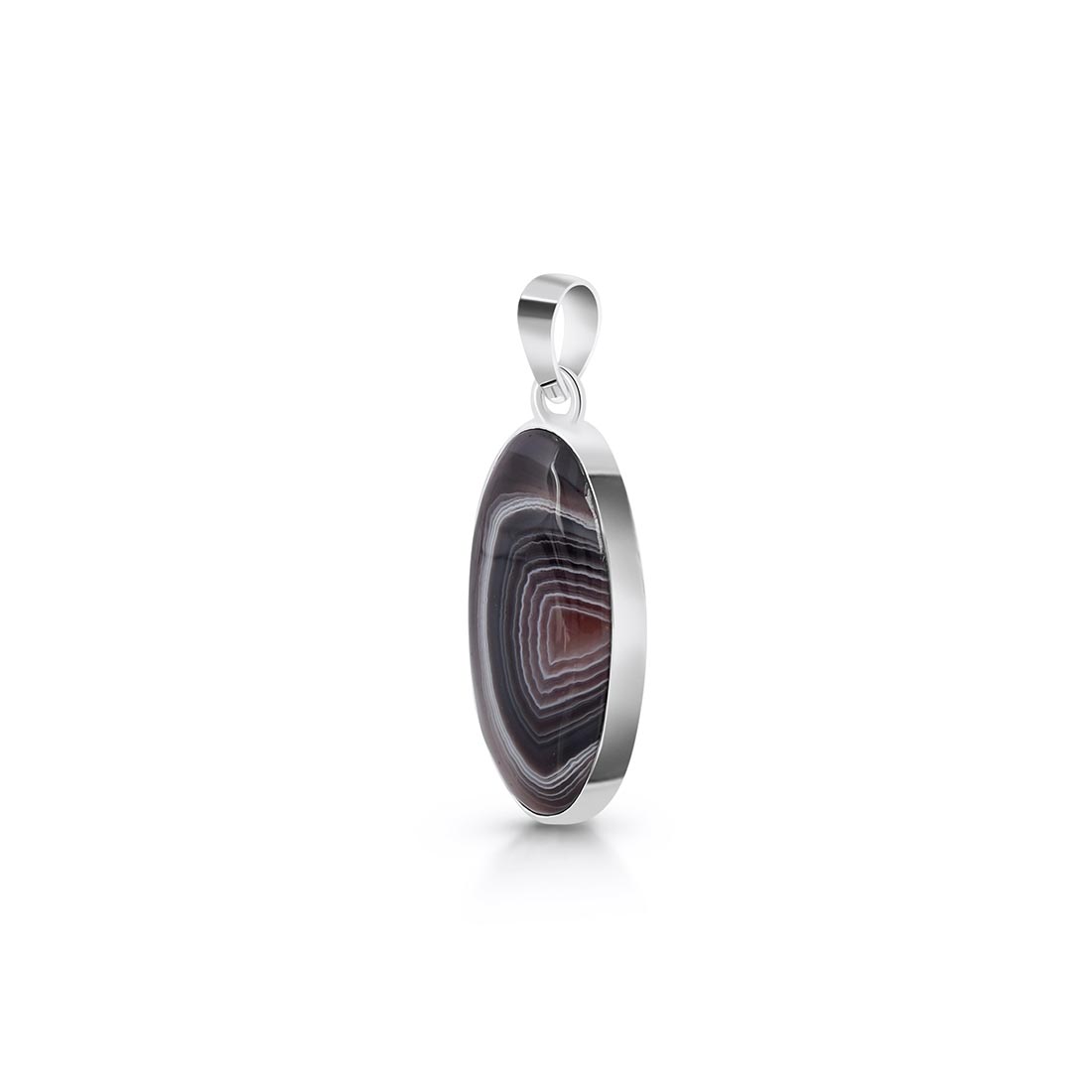 Botswana Agate Pendant-(RBA-P-15.)